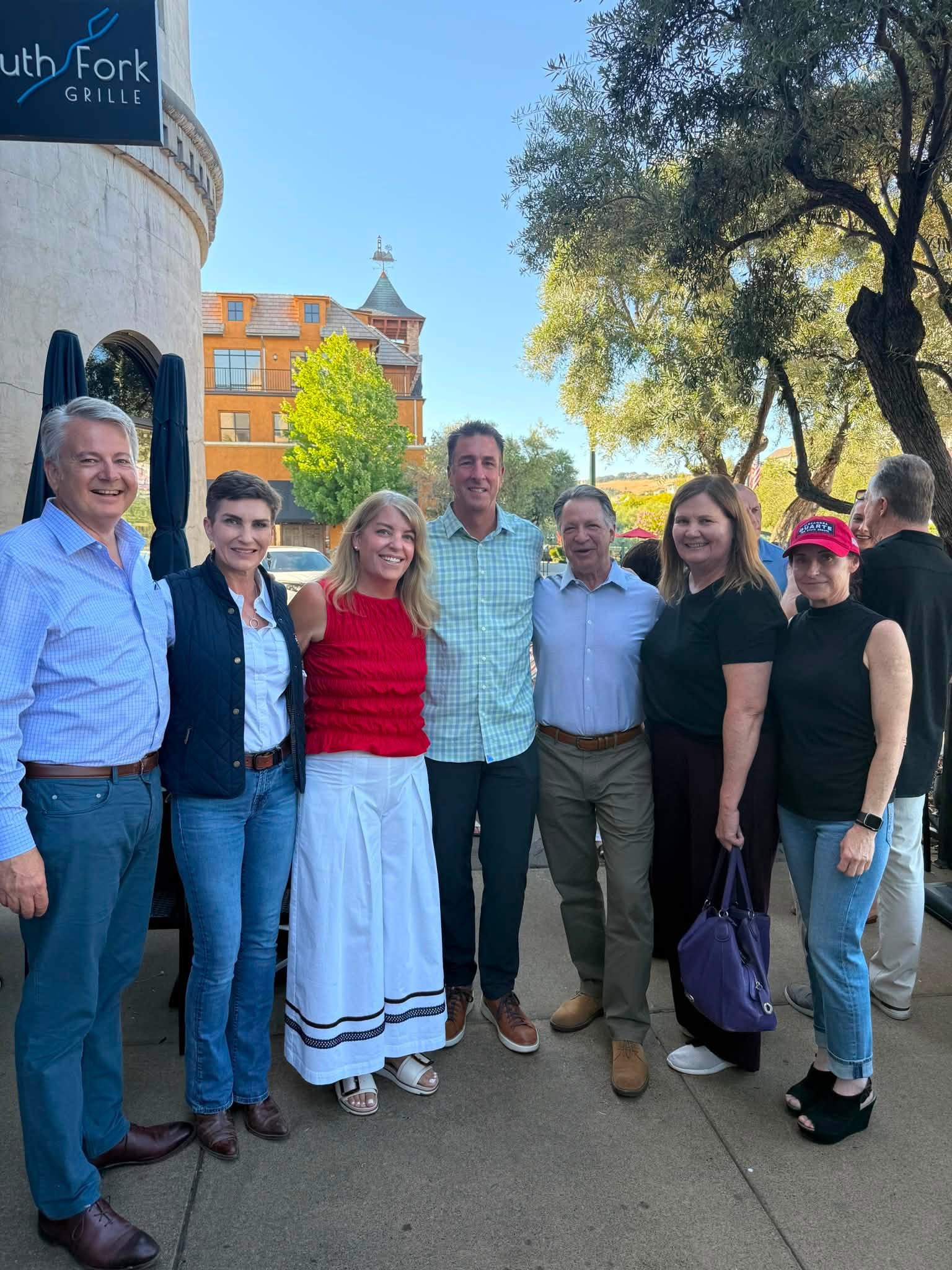 Yoffie and Yoder campaign launch event at South Fork Grille, El Dorado Hills
